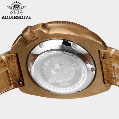 ADDIESDIVE Men Bronze Case Automatic Diver Watch-AD2104