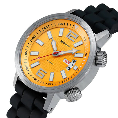 BERNY Men Compressor Automatic Diver Watch-AM7081M