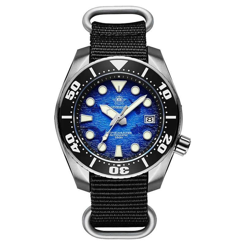 ADDIESDIVE Men BGW9 Super Luminous Automatic Diver Watch-AD2102