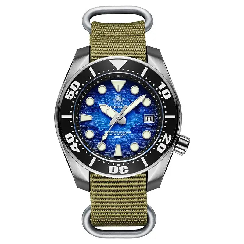 ADDIESDIVE Men BGW9 Super Luminous Automatic Diver Watch-AD2102